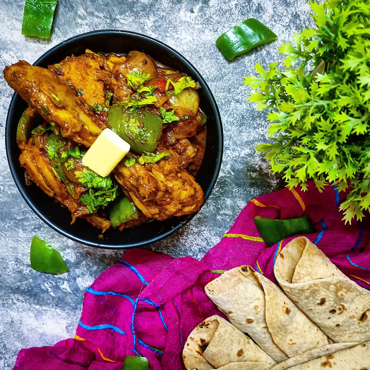 Kadai Chicken